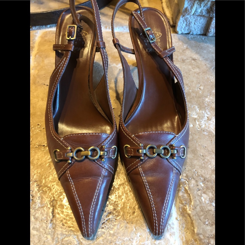 Joan & David Circa Slingbacks Sz 8